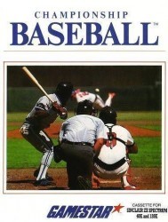 Championship Baseball (1987)(Gamestar) Rom